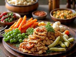 Turkish food spread